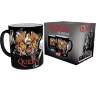 Чашка хамелеон QUEEN Crest Heat Change Mug Герб групи Квін 320 мл