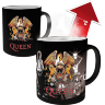 Чашка хамелеон QUEEN Crest Heat Change Mug Герб групи Квинн 320 мл