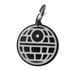 Брелок Star Wars Death Star Keychain ABS пластик Звездные войны Звезда смерти 5 см.