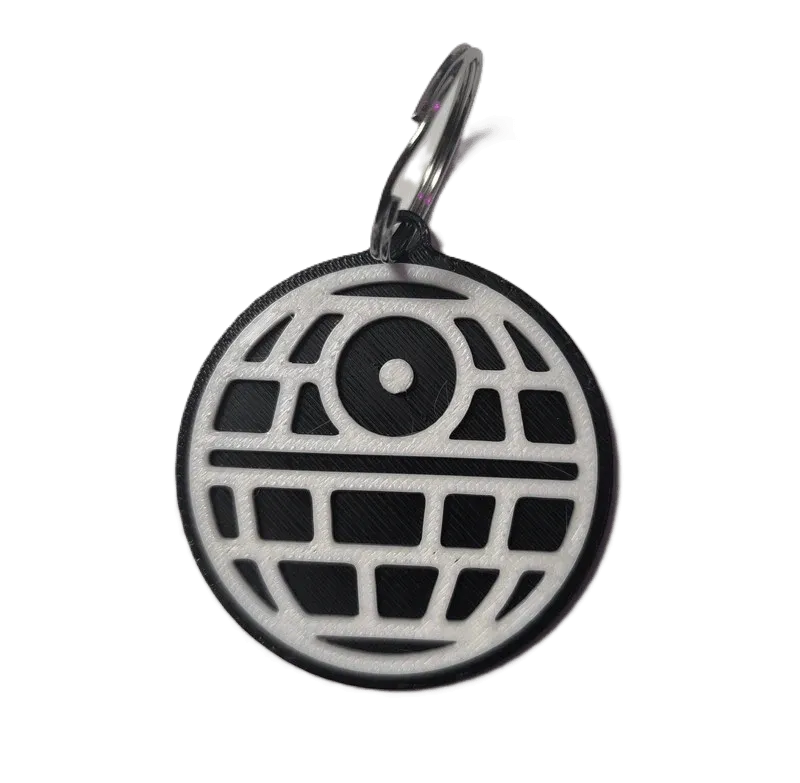 Брелок Star Wars Death Star Keychain ABS пластик Зоряні війни Зірка смерті 5 см.