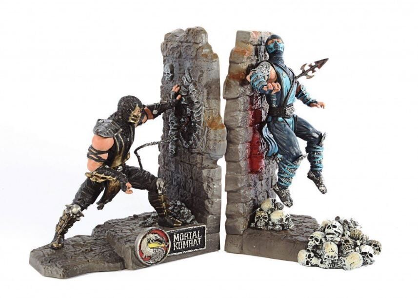 Статуетка Mortal Kombat Kollectors Edition SubZero Scorpion Bookends Statue