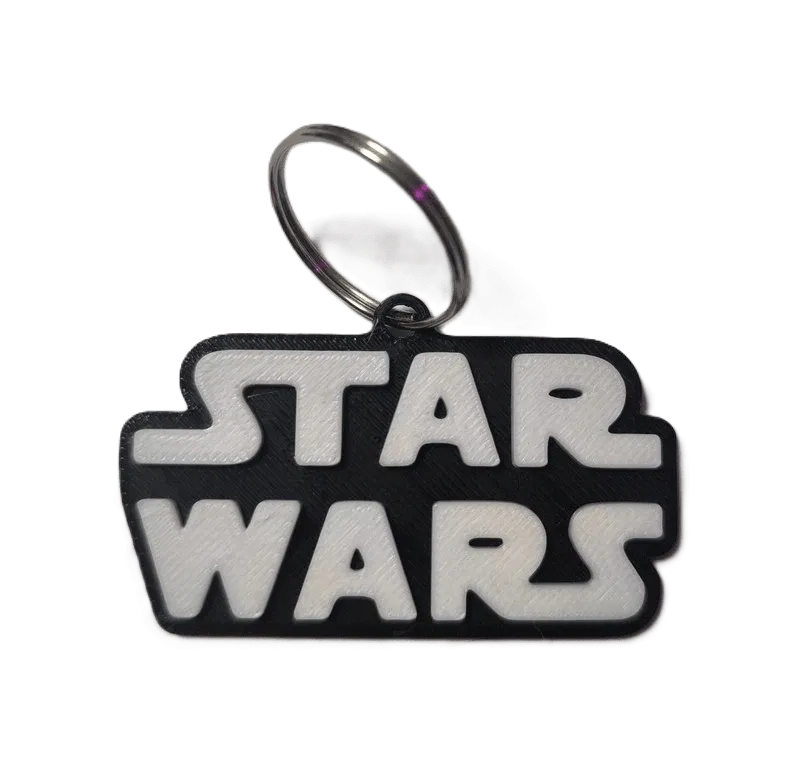 Брелок Star Wars Logo Keychain ABS пластик Зіркові війни Лого 6 см.