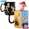 Чашка хамелеон Demon Slayer Mug Tanjiro Nezuko Zenitsu Inosuke Anime кружка 460 мл