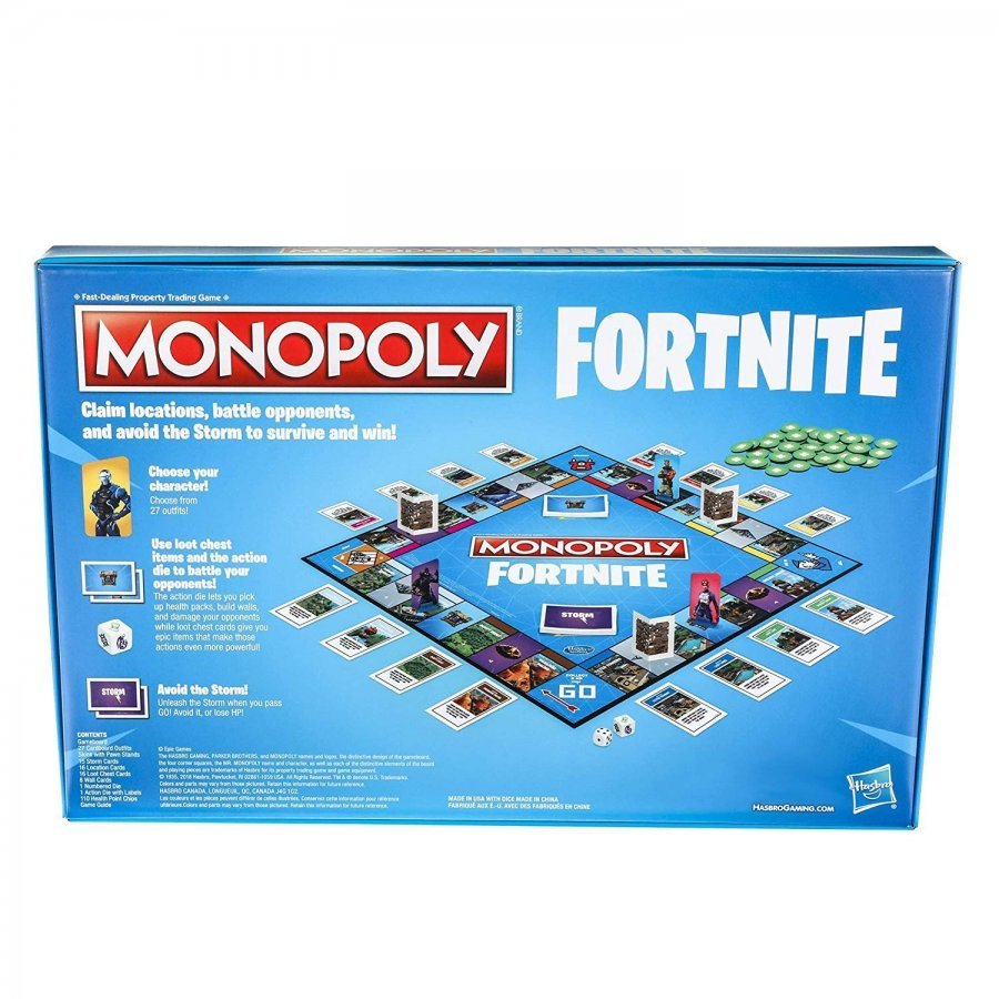 Монополия настольная игра Фортнайт Monopoly Game: Fortnite Edition  actionfigures.com.ua Fortnite 999 грн.