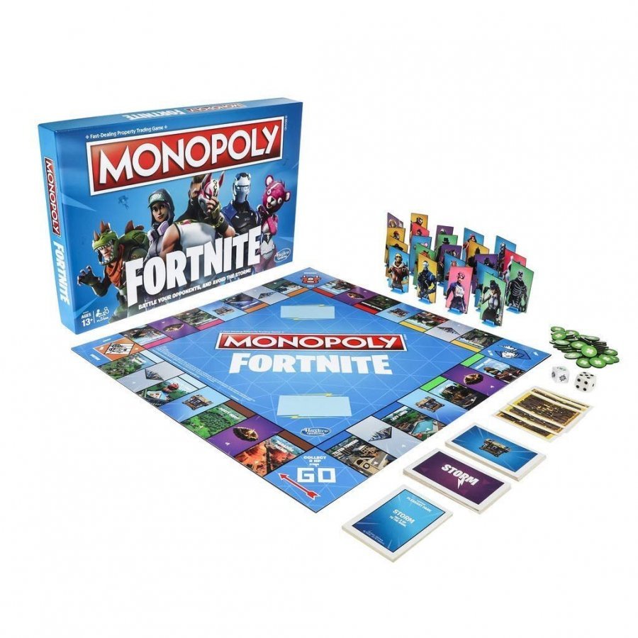 Монополия настольная игра Фортнайт Monopoly Game: Fortnite Edition  actionfigures.com.ua Fortnite 999 грн.