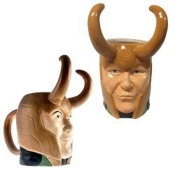 Чашка Avengers Thor Loki Marvel Molded 16 oz. Mug