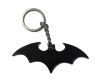 Брелок Batman Logo Keychain ABS пластик Бетмен Логотип чорний 8 см.