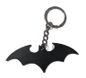 Брелок Batman Logo Keychain ABS пластик Бетмен Логотип чорний 8 см.