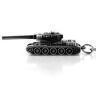 Брелок World of Tanks танк (колір: срібло) башта обертається