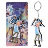 Брелок Рик и Морти Rick And Morty №7 Двухсторонний Объемный 3D брелок 