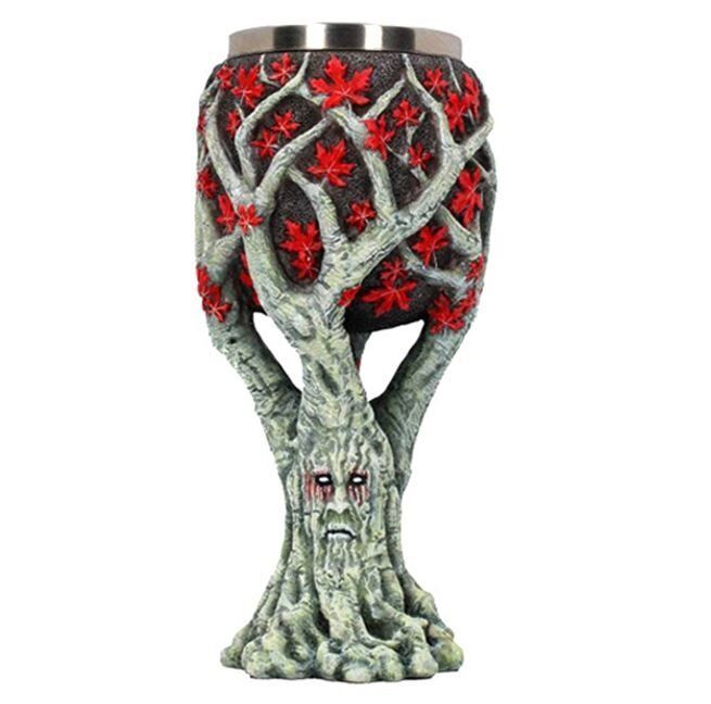 Кубок Game of Thrones Wine Goblet - Weirwood Face Чар древо