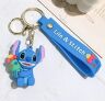 Брелок підвіска на рюкзак Stitch Blue Стич 3D Keychain Backpack 2