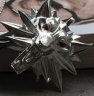 Медальйон 3D Відьмак (The Witcher) метал сірий