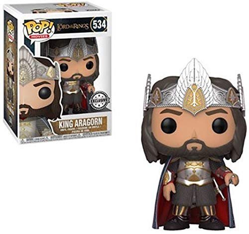 Funko Pop Lord Of The Rings King Aragorn Exclusive