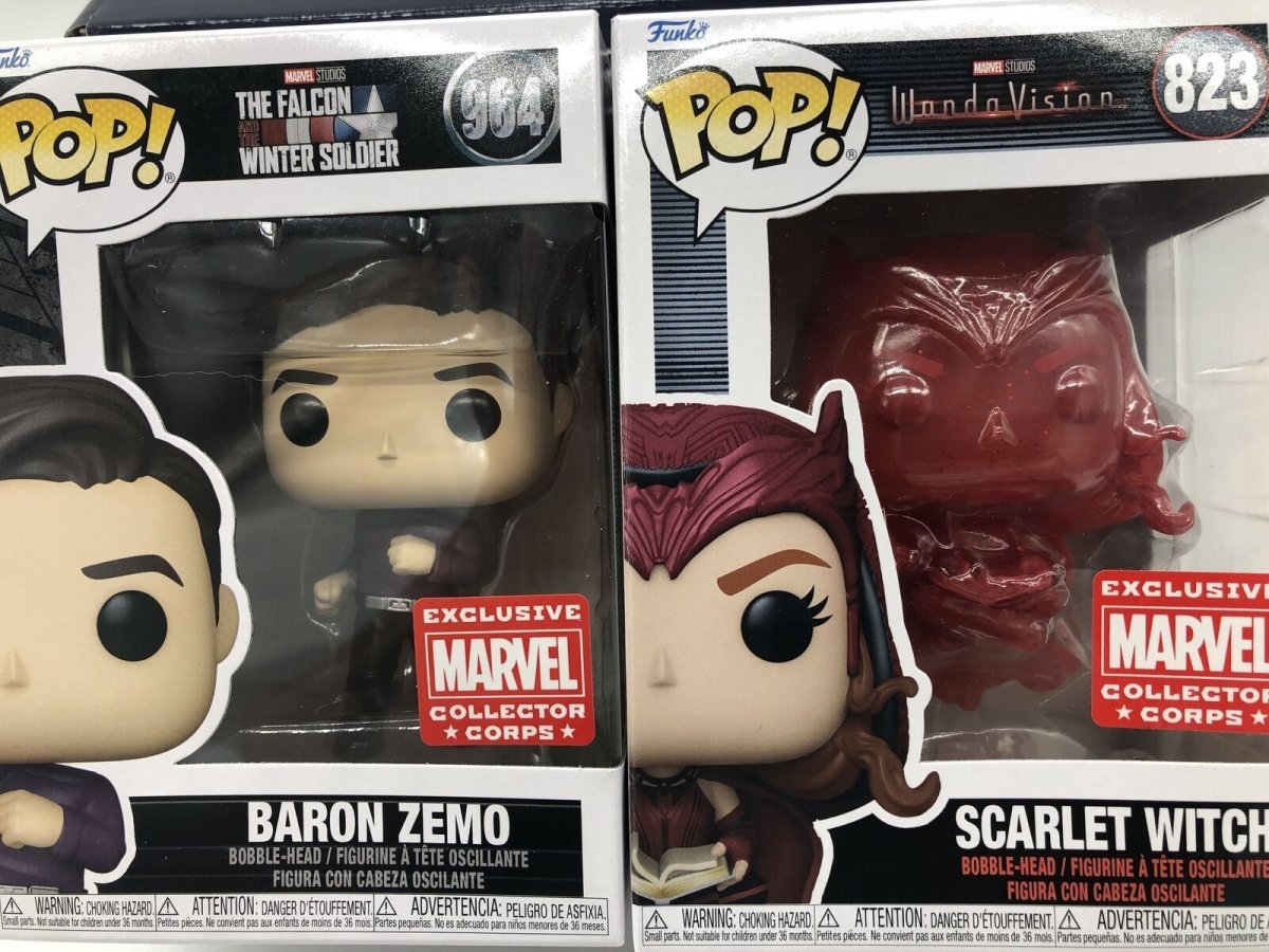 Коробка Funko Marvel Collector Corps Box Scarlet Witch Baron Zemo Фанко Алая  Ведьма и футболка (S) actionfigures.com.ua Funko figure Фанко фигурки 1 699  грн.