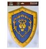 Табличка металева Blizzard World of Warcraft Alliance Shield Варкрафт Альянс 35x25 см