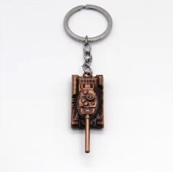 Брелок World of Tanks танк (колір: мідь) башта обертається