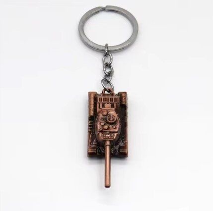 Брелок World of Tanks танк (колір: мідь) башта обертається