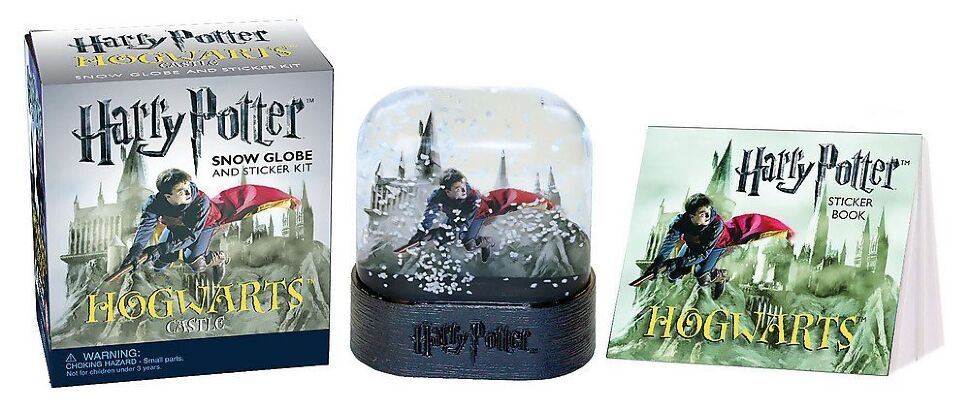 Фігурка Harry Potter - Hogwarts Castle Snow Globe and Sticker Kit (Miniature Editions)