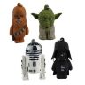 Набор Брелков - Star Wars - Yoda Darth Vader Chewbacca R2-D2