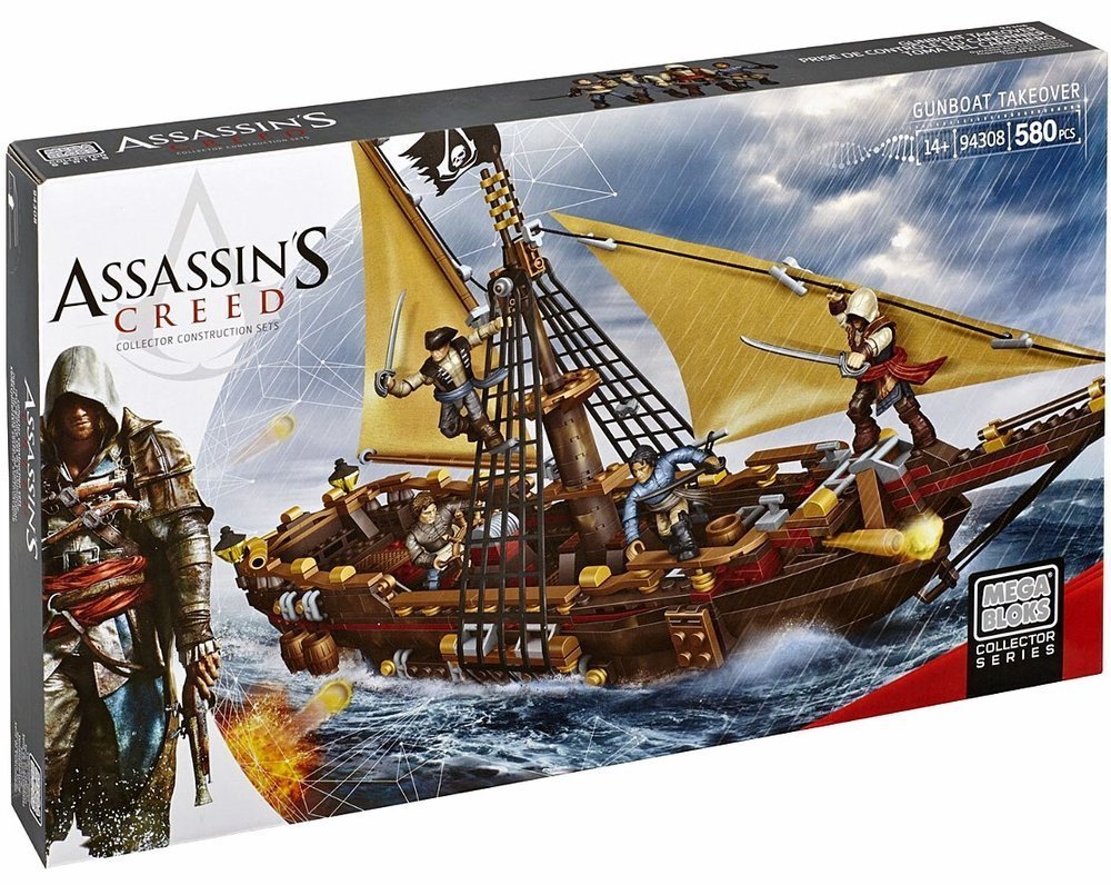 Mega Bloks Assassins Creed Gunboat Takeover