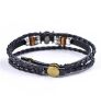 Браслет One Piece Anime Leather Luffy Bracelet 22 см.