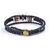 Браслет One Piece Anime Leather Luffy Bracelet 22 см.