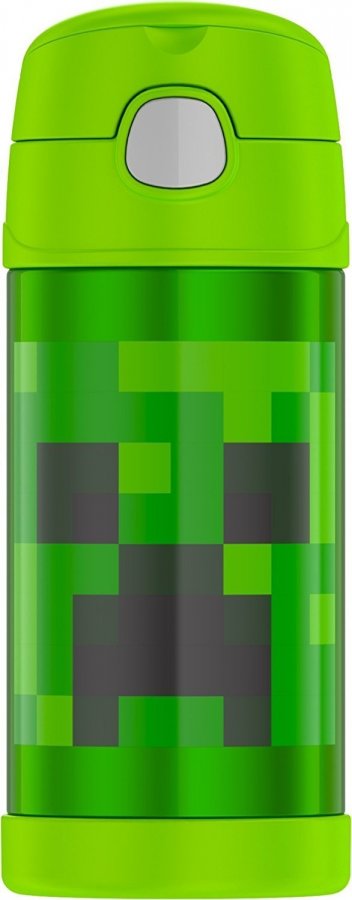 Thermos - Licensed 12Oz Funtainer Bottle, Minecraft