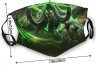 Маска захисна для обличчя World of Warcraft Illidan + 2 вугільні фільтри