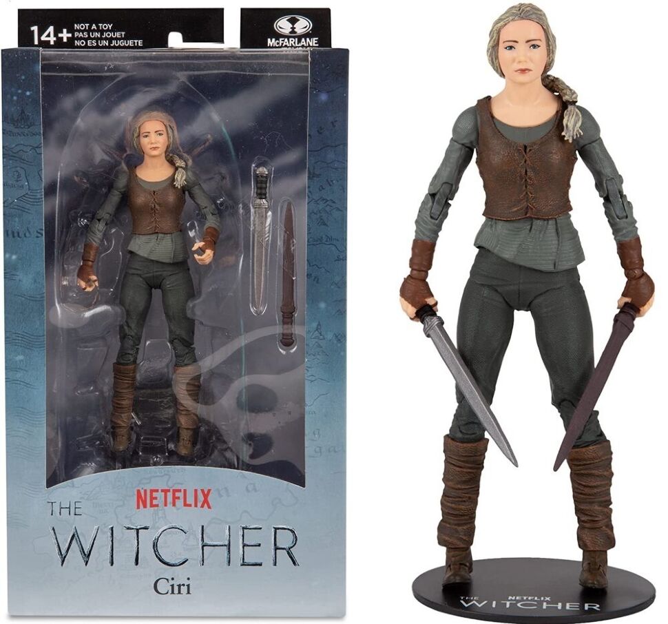 Фігурка McFarlane The Witcher Ciri Action Figure Відьмак Цирі 18 см.