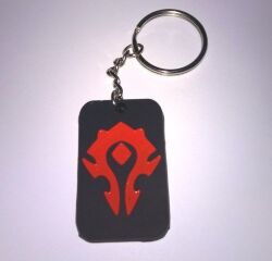 Брелок World of Warcraft Horde Black