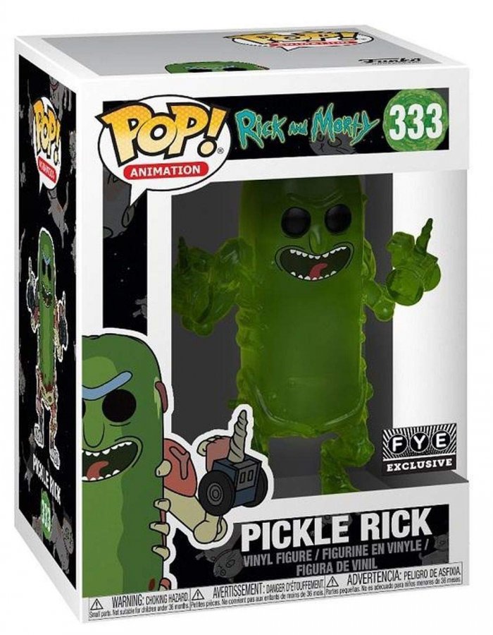 Pickle rick funko on sale pop