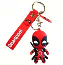 Брелок подвеска на рюкзак Marvel Deadpool Дедпул 3D Keychain Backpack